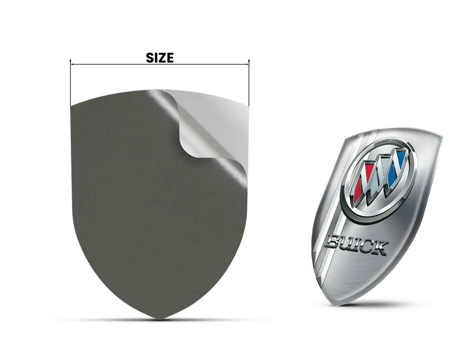 Buick Pegatinas Logo Vinilo Pro Máximo Diseño Estilo Resistente